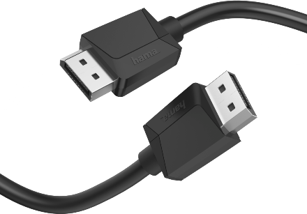 

Кабель интерфейсный HAMA 00200696 Ultra HD 4K v.1.2 DisplayPort (m)/DisplayPort (m) 1.5м. черный, 00200696