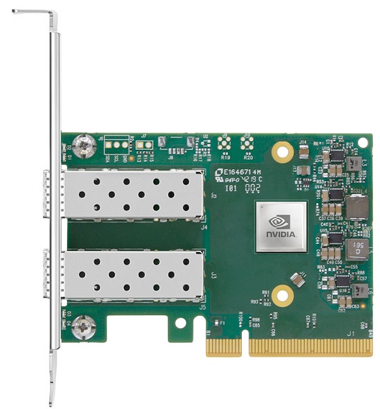 

Кабель MELLANOX TECHNOLOGIES MCX631102AN-ADAT ConnectX-6 Lx EN adapter card, 25GbE, Dual-port SFP28, PCIe 4.0 x8, No Crypto, Tall Bracket, MCX631102AN-ADAT
