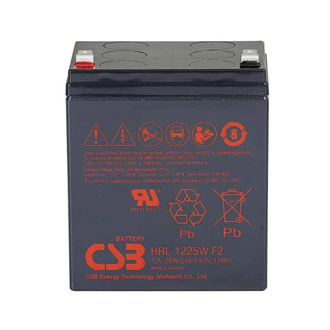 фото Батарея для ИБП CSB HRL1225W F2 FR в Перми