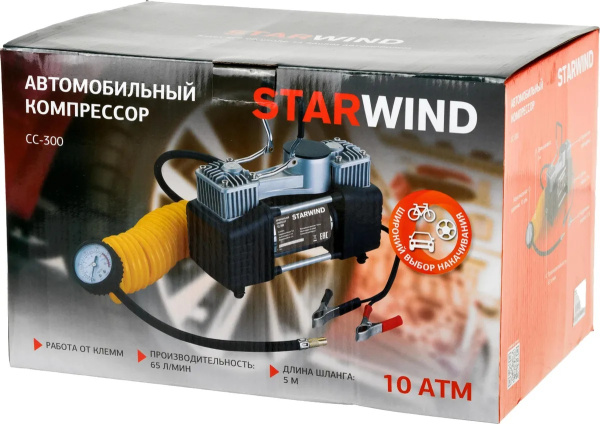 фото Компрессор автомобильный StarWind CC-300 в Уфе
