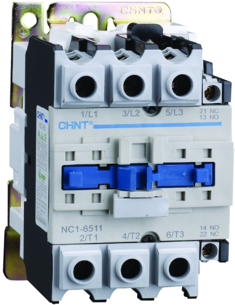 Изображение товара Контактор CHINT 222729 для управления электродвигателями 65А 37кВт