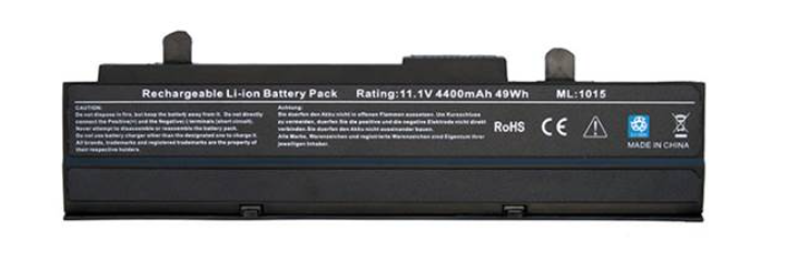

Аккумулятор для ноутбука Asus OEM 1015H Eee PC 1015PE, 1015PED, 1015PN, 1015PW, 1015T, 1015B, 1016, 1215N, VX6 Series. 10.8V 4400mAh PN: AL31-1015, AL, 1015H