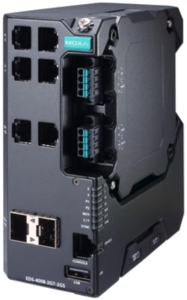фото Коммутатор управляемый MOXA EDS-4008-2GT-2GS-LV в Омске