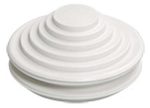 фото Кабельный держатель  IEK d20мм белый в Уфе