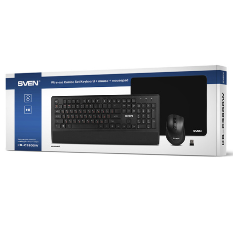фото Клавиатура и мышь wireless Sven KB-C3800W в Красноярске
