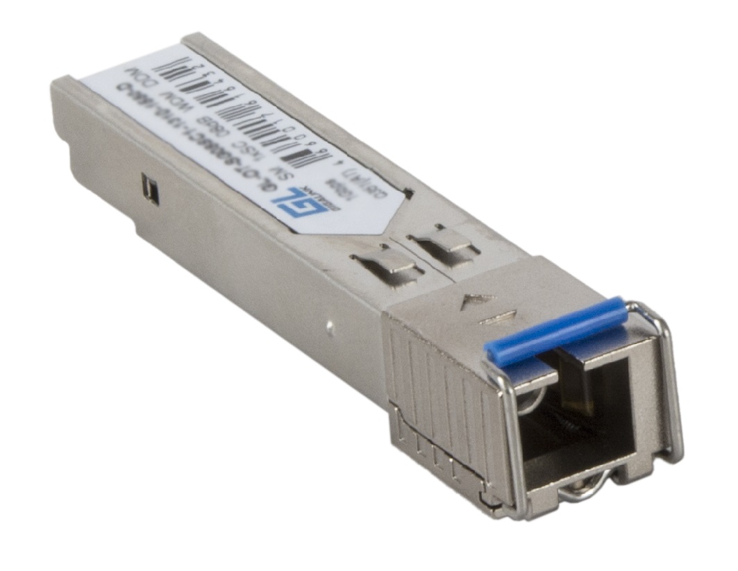 

Модуль SFP GIGALINK GL-OT-SG14SC1-1310-1550-I-D WDM, 1Гбит/c, одно волокно SM, SC, Tx:1310/Rx:1550 нм, DDM, 14 дБ (до 20 км), GL-OT-SG14SC1-1310-1550-I-D