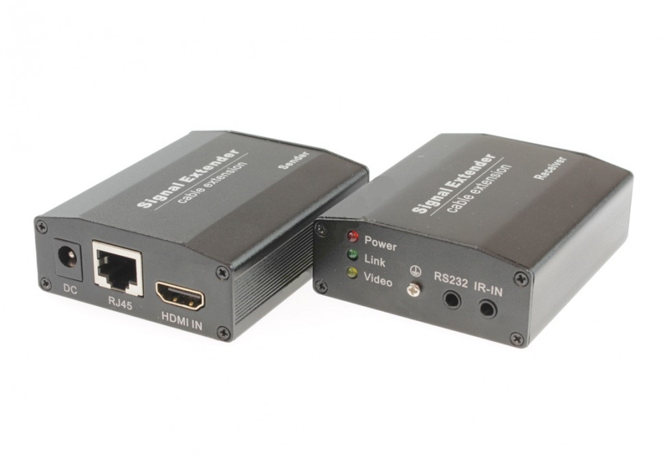 

Комплект OSNOVO TA-HiP+RA-HiP для передачи HDMI, ИК управления и питания по кабелю витой пары (HDBas, TA-HiP+RA-HiP