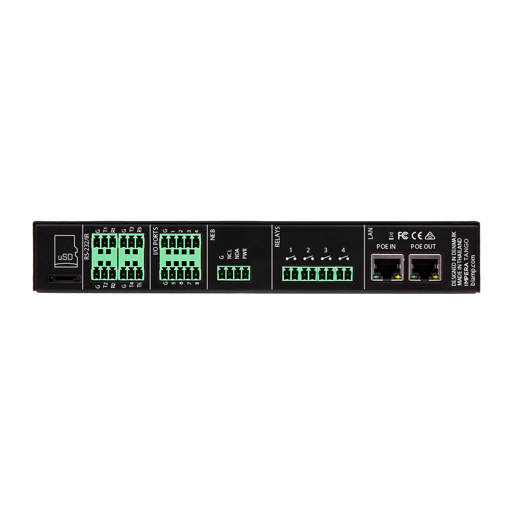 

Контроллер BIAMP Impera Tango 910.1880.900 RS-232 или IR, GPIO, программирование в Project Designer software, Impera Tango