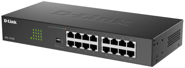 фото Коммутатор неуправляемый D-link DGS-1016D/J1A в Омске