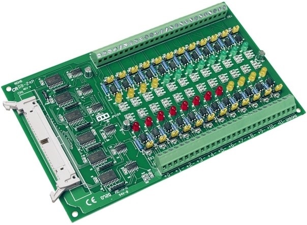 

Плата ICP DAS DB-24P CR 24 Channel OPTO-22 Compatible Opto-Isolated Inputs Board, DB-24P CR