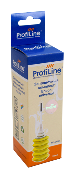 

Чернила ProfiLine PL_INK_U_E_Y_1*30ml для принтеров Epson универсальные Yellow 1*30 мл водн, PL_INK_U_E_Y_1*30ml