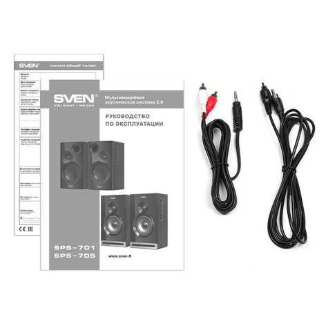 фото Компьютерная акустика 2.0 Sven SPS-705 в Уфе