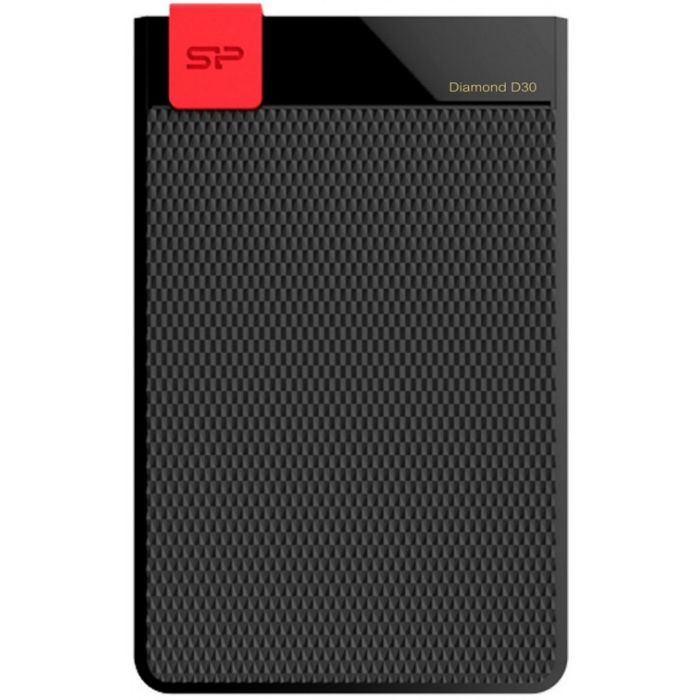 

Внешний жесткий диск 2.5'' Silicon Power Diamond D30 SP010TBPHDD3SS3K 1TB, USB 3.1, Slim design, black, Diamond D30