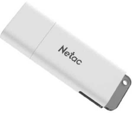 

Накопитель USB 2.0 16GB Netac NT03U185N-016G-20WH U185, белый, NT03U185N-016G-20WH