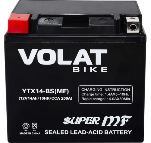 фото Батарея  VOLAT YTX14-BS(MF)Volat в Воронеже