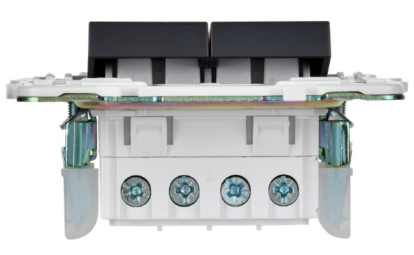 фото Переключатель двухклавишный  IEK SK-V23-0-10-K48 в Ростове-на-Дону