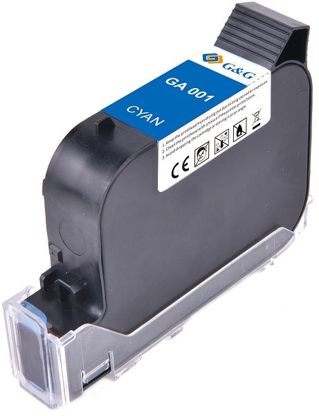 

Картридж струйный G&G GA-001C голубой для принтеров GG-HH1001B, GG-HH1001A, 42 ml, GA-001C