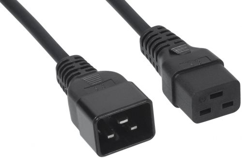 

Кабель питания Filum FL-PC-C19/C20-C3-1.8-BK ПВС-АП 3x2.5 С19 - C20, 220/250В, 16А, чёрный, 1,8м, FL-PC-C19/C20-C3-1.8-BK