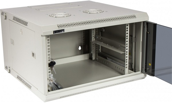 фото Шкаф настенный 19", 27U TWT TWT-CBW3G-27U-6x6-GY в Самаре