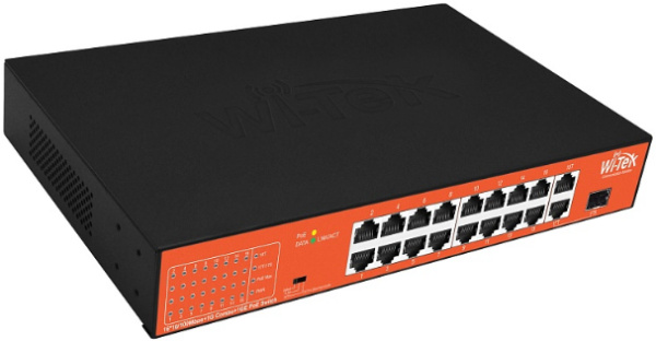 фото Коммутатор неуправляемый Wi-Tek WI-PS518GH в Самаре