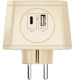 фото Тройник  AGNI TP-WJ2U3E-ivory