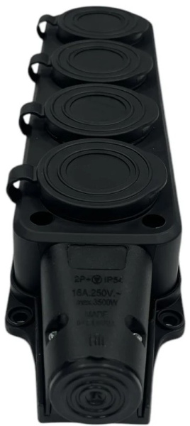 фото Удлинитель силовой iTOK i-CONNECT-COLOR-SU-KG-325-4-54-15-BLACK-OR в Санкт-Петербургe