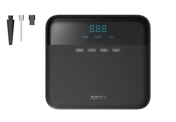 

Компрессор автомобильный Xiaomi 70mai Air Compressor MidriveTP03 шланг 0,7м, работа от прикуривателя, производительность: 25 л/мин, 70mai Air Compressor