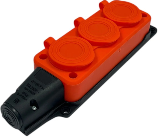 фото Удлинитель силовой iTOK i-CONNECT-COLOR-SUR-KG-325-1-44-10-ORANGE в Казани