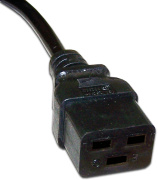 фото Кабель питания Lanmaster LAN-PP19/20-1.0-BK