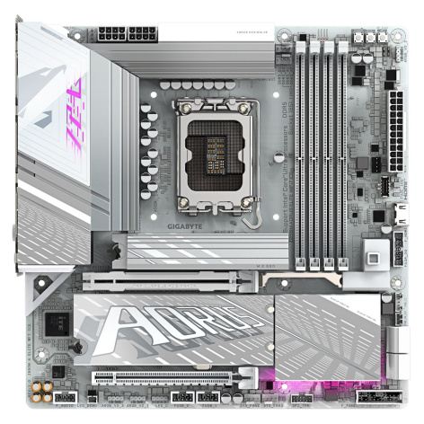 фото Материнская плата mATX GIGABYTE Z890M AORUS ELITE WF7 ICE в Казани