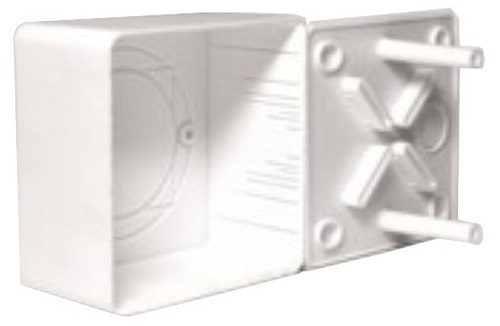 

Коробка Промрукав 40-0460 универсальная для кабель-канала белая, 85х85х45, 40-0460