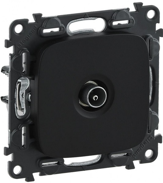 

Розетка Legrand 753971 Valena ALLURE DIY, TV "звезда" 0-2400 Мгц, антрацит, 753971