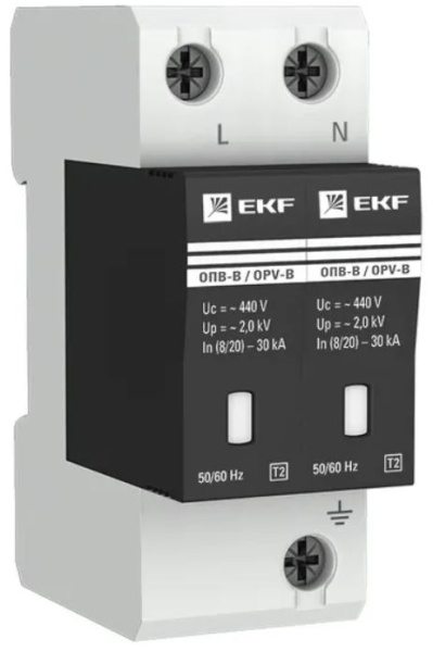 фото Ограничитель импульсных перенапряжений  EKF opv-b2 в Красноярске