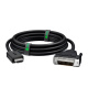 фото Кабель интерфейсный HDMI-DVI Greenconnect GCR-55523 в Самаре