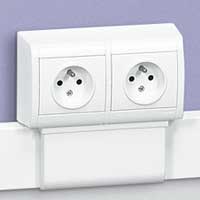 

Рамка Legrand 031621 - Программа Mosaic - для монтажа DLP и - DLPlus - 2x4 модуля, 031621