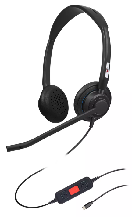 

Гарнитура VoiceXpert VXH-750DM-C USB (USB-C, 4 кнопки, 2 динамика, MS), VXH-750DM-C