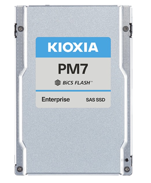 

Накопитель SSD 2.5'' Toshiba (KIOXIA) KPM71RUG7T68 PM7-R 7.68TB SAS 24Gb/s TLC 4200/4100MB/s IOPS 720K/175K TBW 14016 DWPD 1, KPM71RUG7T68