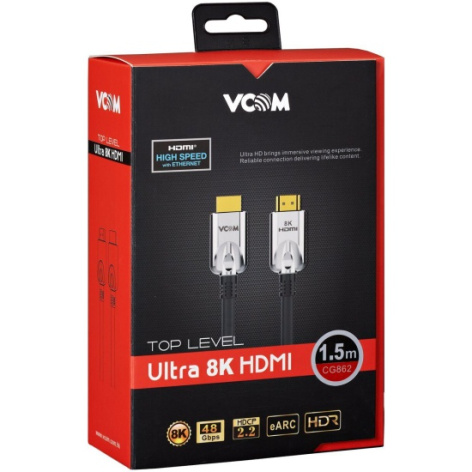 фото Кабель интерфейсный HDMI-HDMI VCOM CG862-1.5M в Екатеринбурге