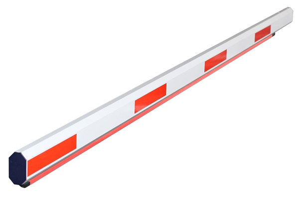 Изображение товара Стрела для шлагбаума Smartec ST-RB004SA длина 4 м с отражателями и амортизатором