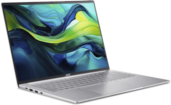 фото Ноутбук  Acer SFL16-51M-54BL в Волгограде 16 ", Core Ultra 5, 16 Гб RAM, 512 Гб SSD, UHD Graphics, Серебристый