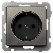 фото Розетка Ospel GP-1RMS/m/44