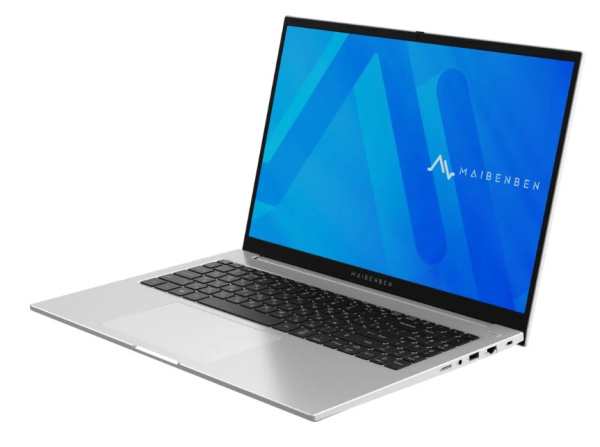 фото Ноутбук Maibenben MEDIO M16B-R574UM 16" (AMD Ryzen 5, 16Гб DDR4, SSD 512 Гб, Radeon Graphics, Windows 11 Домашняя) Серебристый [M16B-R574UM0F14HS3E10]