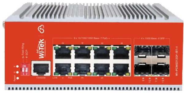фото Коммутатор управляемый Wi-Tek WI-PCMS312GF-BT-I v2 в Красноярске