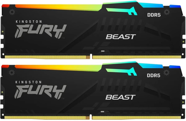 фото Модуль памяти DDR5 32GB (2*16GB) Kingston FURY KF564C32BBEAK2-32 в Перми