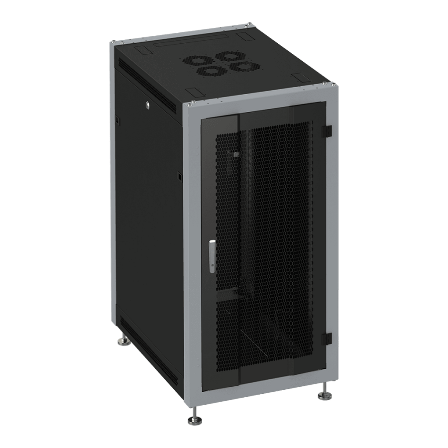 

Шкаф напольный 19", 22U SYSMATRIX SL 6822.932 600x800x1100mm (ШхГхВ) передняя дверь перфорированная, задняя дверь сплошная металлическая, поворотная р, SL 6822.932