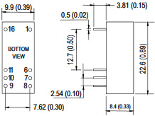 фото Преобразователь DC-DC модульный Mean Well SRS-1205 в Красноярске
