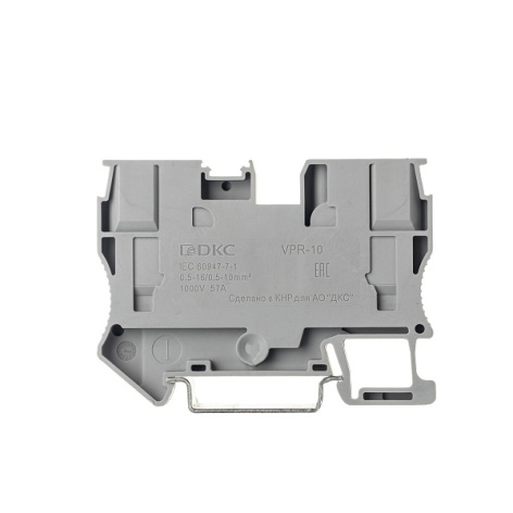 фото Клемма проходная  DKC VPR-10-GY в Уфе