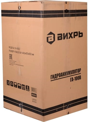фото Гидроаккумулятор  Вихрь ГА-100В в Казани
