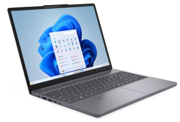фото Ноутбук Lenovo IdeaPad Slim 3 i5-13420H 15.3" (Intel Core i5, 8Гб DDR5, SSD 512 Гб, UHD Graphics, Без ОС) Серый [83K100P3FU]