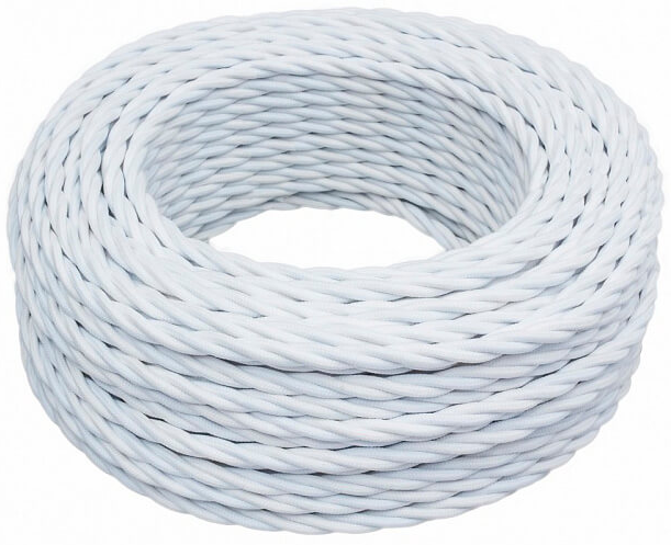 

Провод Bironi B1-435-71-20 витой 3*2,5, цвет белый, м, B1-435-71-20